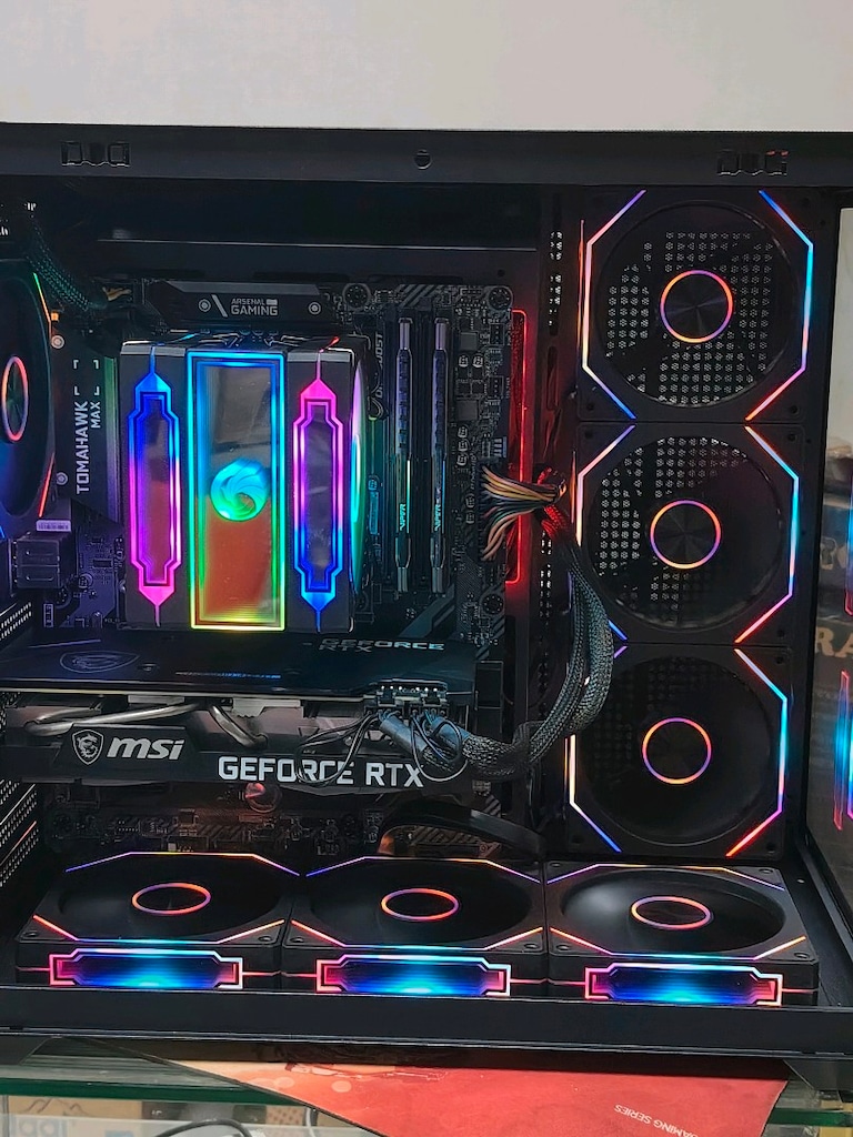 RTX 3070 RYZEN7 5700X 16GB RAM 1TBM2SSD 750W AKVARYUM KASA - 4