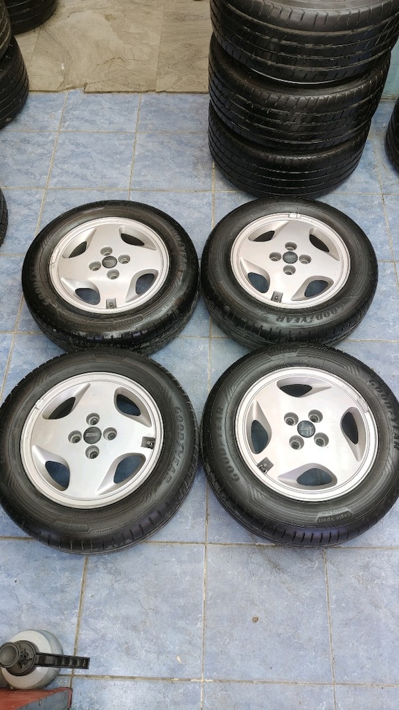 14 inç 4*100 orjinal Tipo Tempra jant lastik hatasız çok temiz - 2