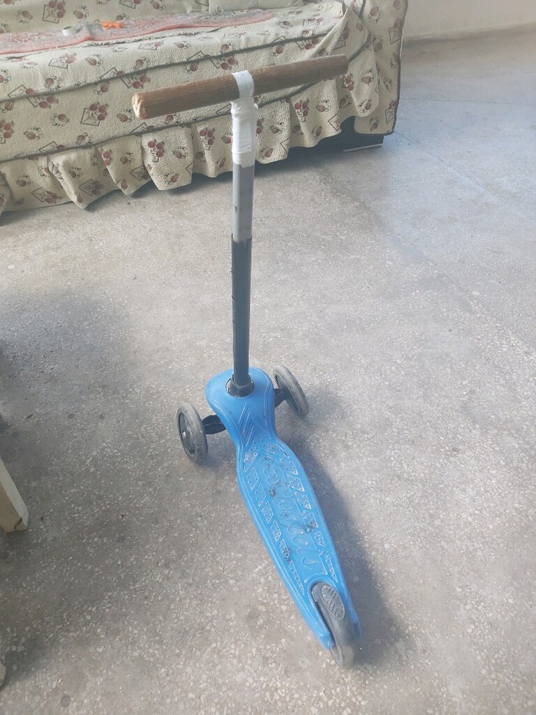 Mavi Çocuk Scooter - 11