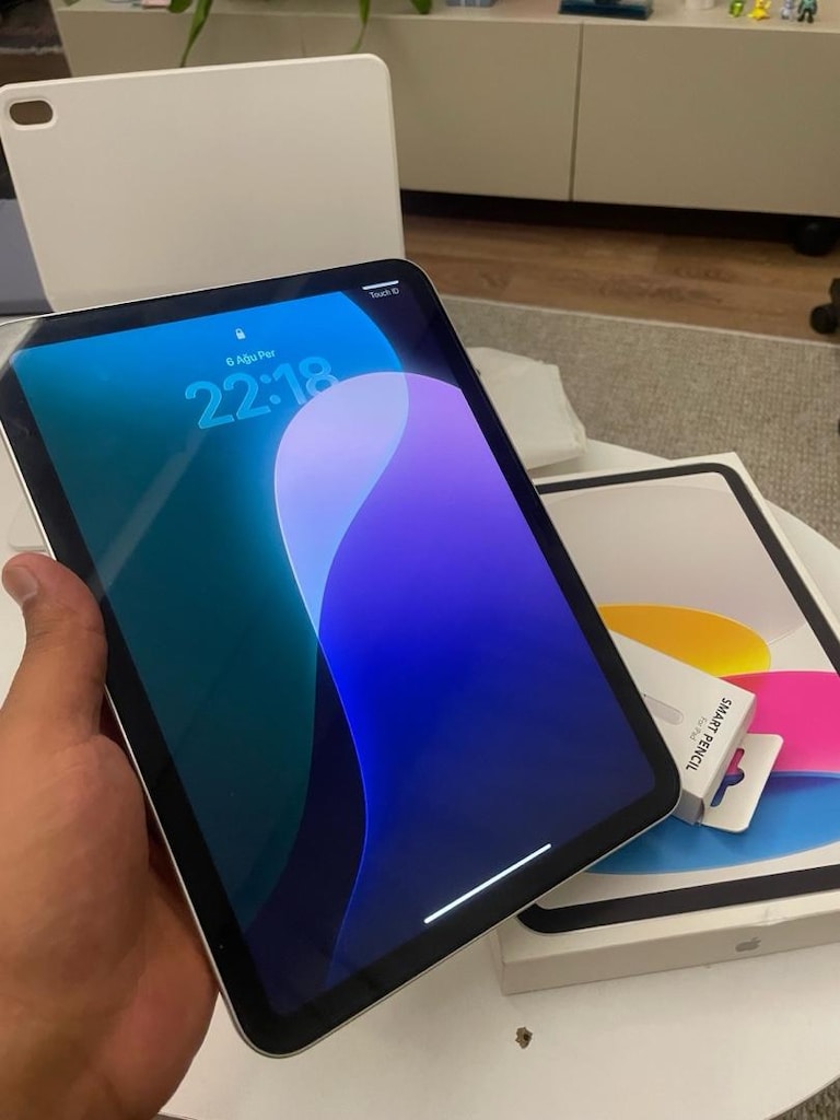 iPad A16 128 GB Wi-Fi 11. nesil Silver – Çok Temiz, Kutulu ve Aksesuar - 10