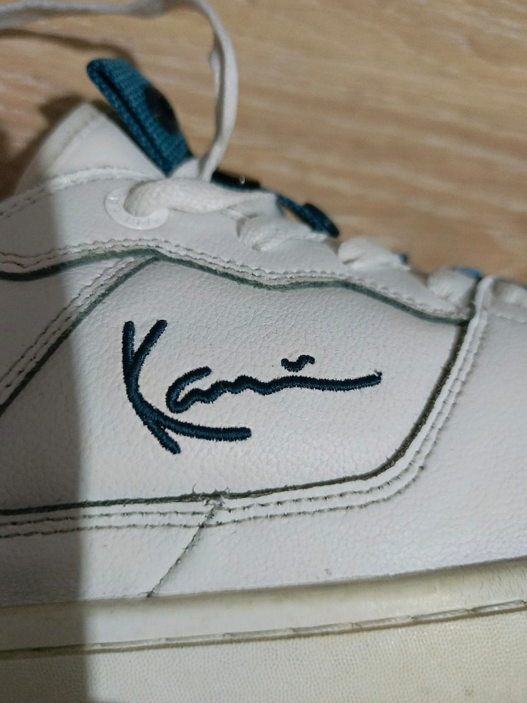Karl Kani Beyaz / Mavi Sneaker (Numara: 46 / US 12) 44 giyene uyar - 10