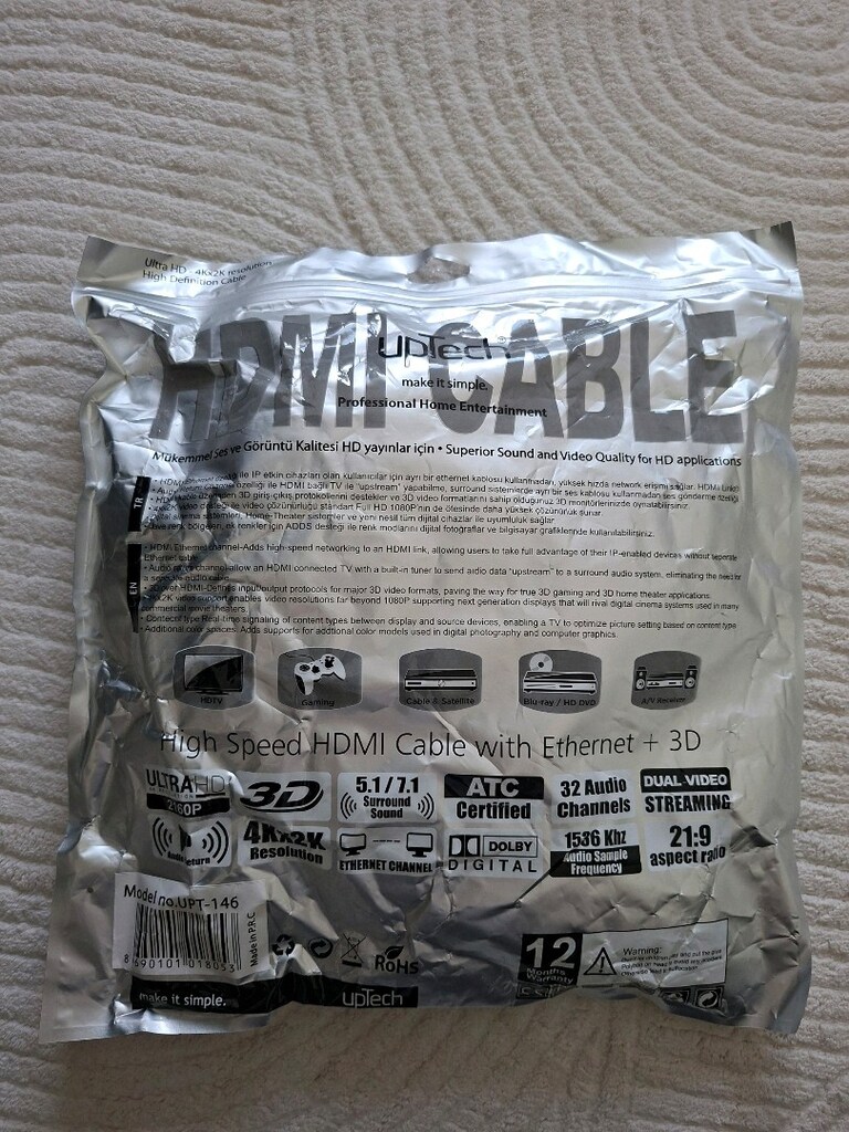 upTech 15m HDMI Kablo - 3