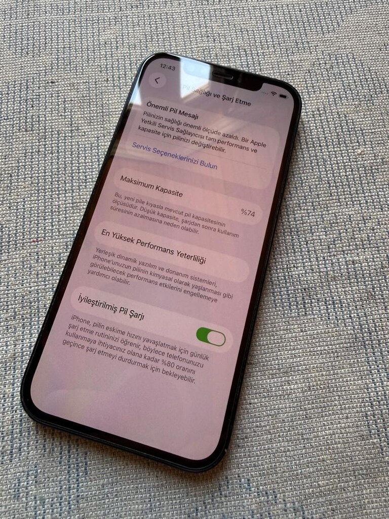 Apple iPhone 12 128 GB YURT İÇİ CİHAZ FATURASI VAR GARANTİ S - 3