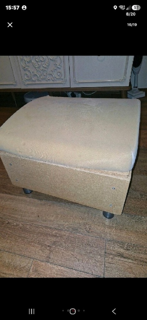 IKEA Desenli Kumaş Puf - 6