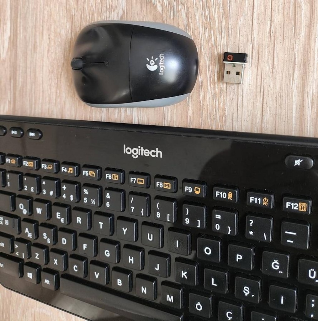 LOGITECH Unifying Alıcılı Kablosuz Klavye Mouse Seti (K360+M180) - 2