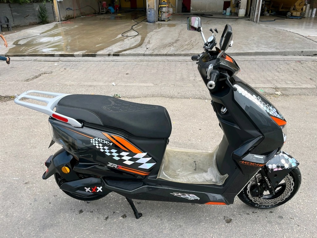 Arora zr7 modifiyeli 2024 elektrikli şarjlı motosiklet - 7