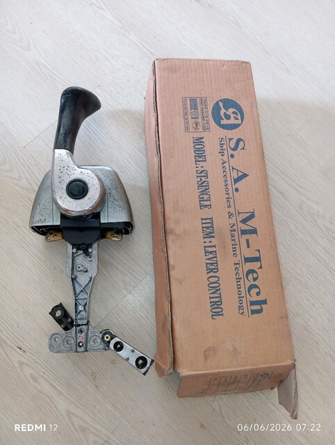 tekne gaz kolu kutusunda