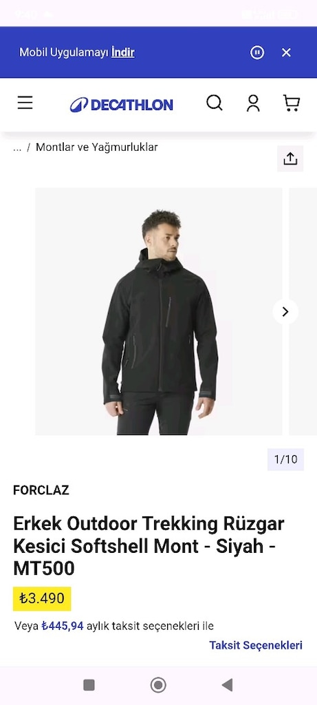 soft Shell mont L.beden