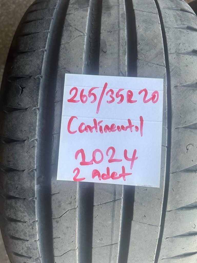 265/35/20 Continental yaz 2024 2 adet - 2