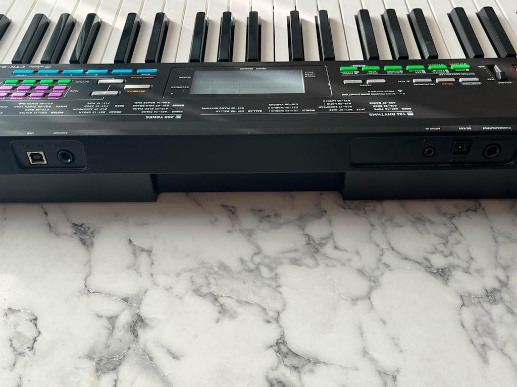 çok temi Casio CTK-3400SK org-kılıf+adaptör (Taşdelen -elden) - 5
