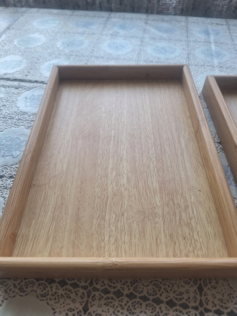 ikili ahşap tepsi - 6