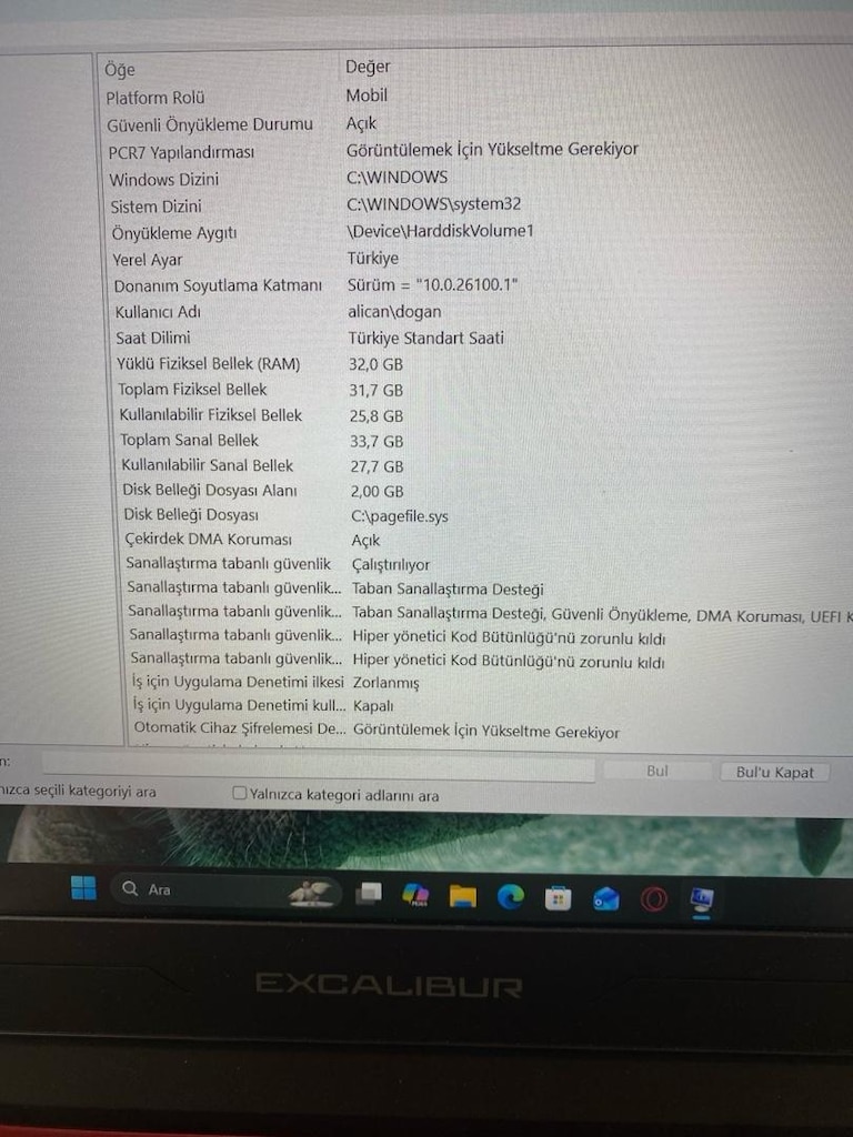 CASPER EXCALIBUR G870 i7-13620H 2TB - 7