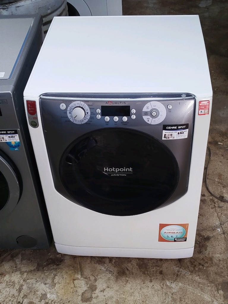 AQUALTİS 9 KG ÇAMAŞIR MAKİNESİ İZMİR İÇİ 3 AY GARANTİMİZ VARDIR - 10