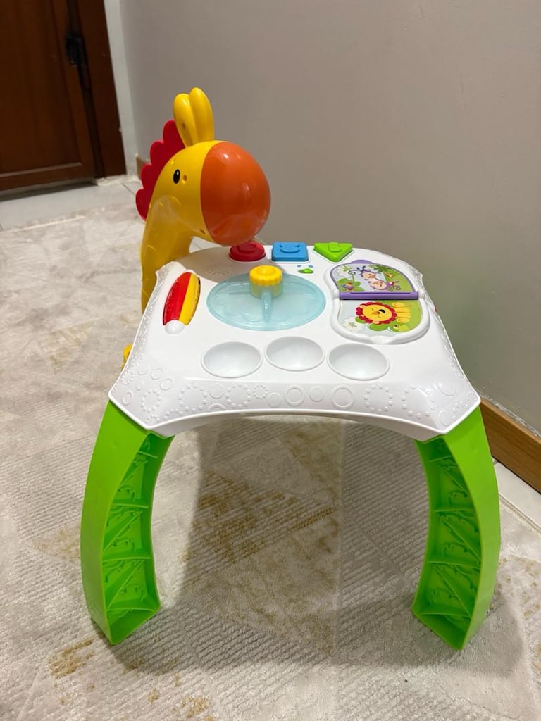 Çalışır Halde Temiz Fischer Price Zürafa Aktivite Masası - 4