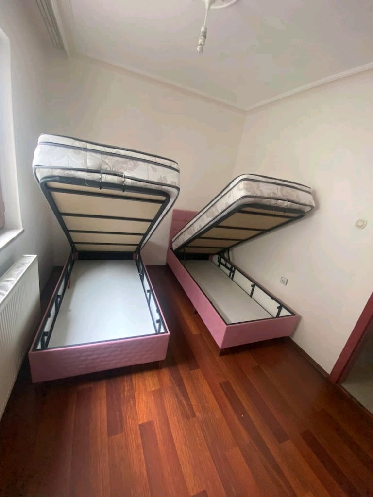 Tek Kişilik Baza Başlık Yatak | Uygun Fiyatlı | Yeni Model - 2