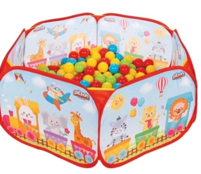 sifir cocuk top havuzu katlanir havuz 100 tane buyuk boy top