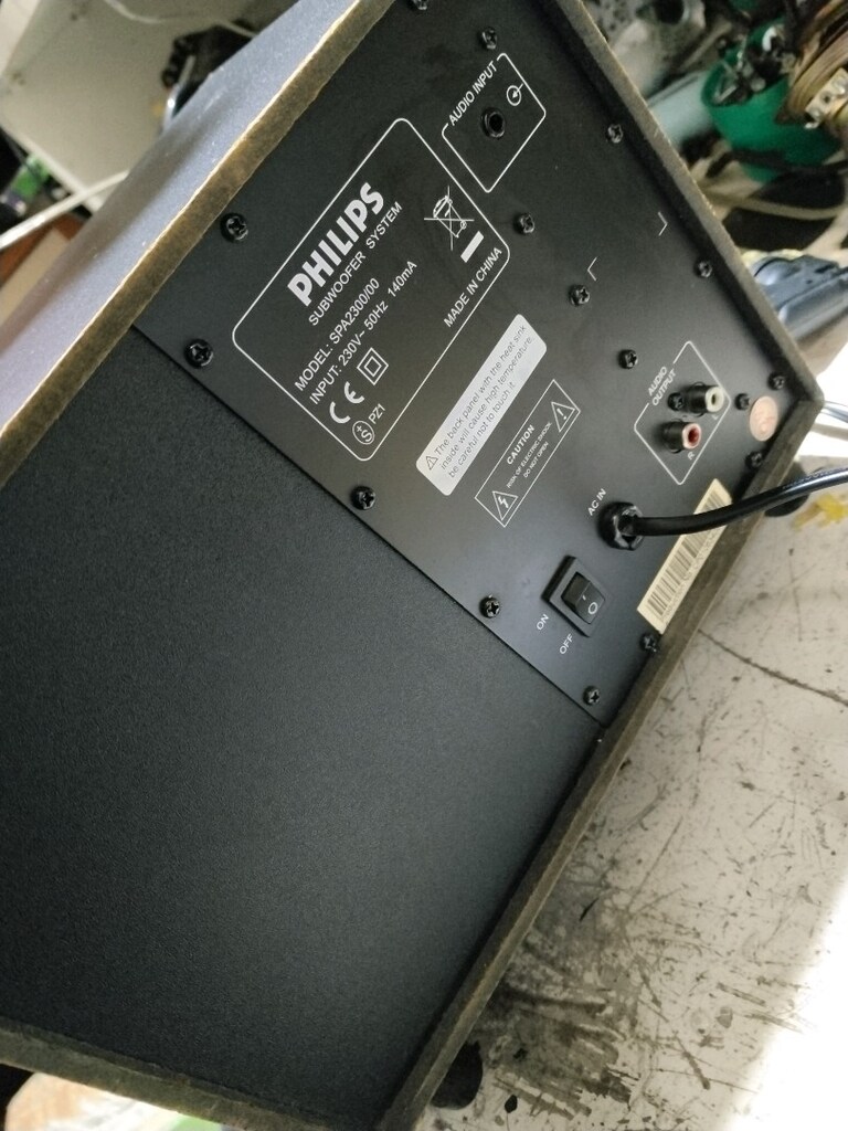 PHILIPS - SPA 2300 /00 MARKA VE MODEL NUMARALI SUBWOOFER 2+1 SISTEM - 5