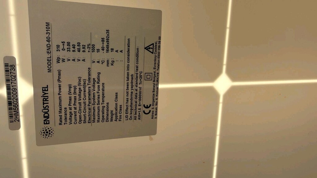 310 watt güneş paneli - 2