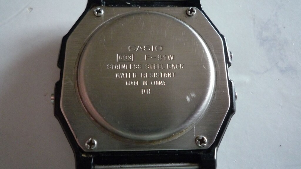 Orijinal Casio F-91W Kol Saati - 4