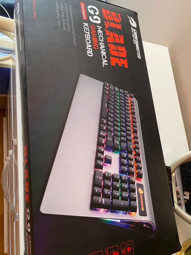 GameBooster Blade g9 mekanik rgb gaming klavye - 4