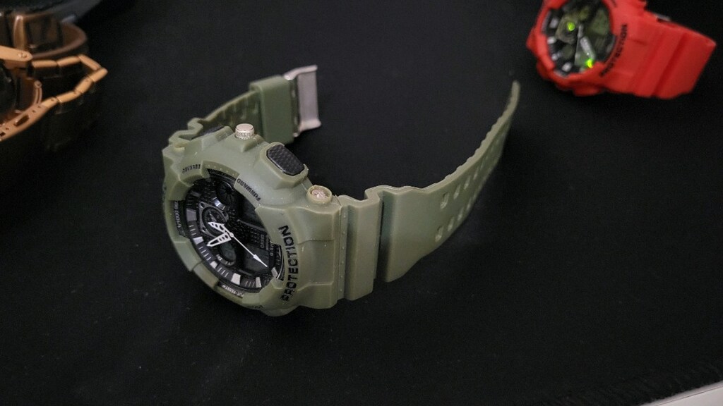 Haki G-Shock Erkek Saat 1e1 Replika - 2