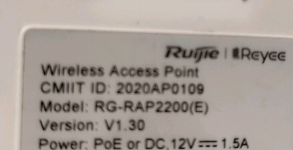 Access point ruijie rg-ap840-i ruijie rg rap2260g ruijie rg rap2200 e - 3