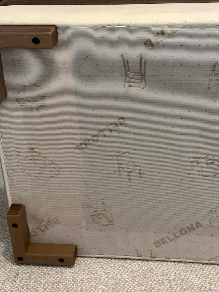 BELLONA Gri Kumaş Kaplı Puf - 7