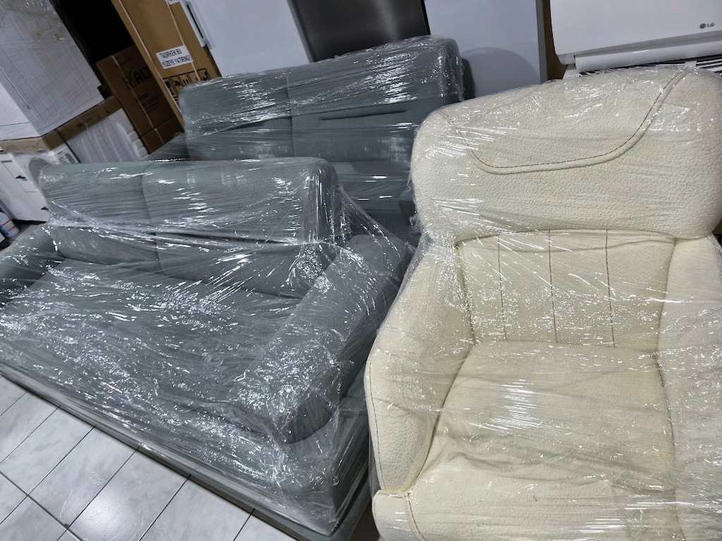 KOLTUK TAKIMI SIFIR ÜRÜN İKİ ÜÇLÜ BIR TEKLİ - 3