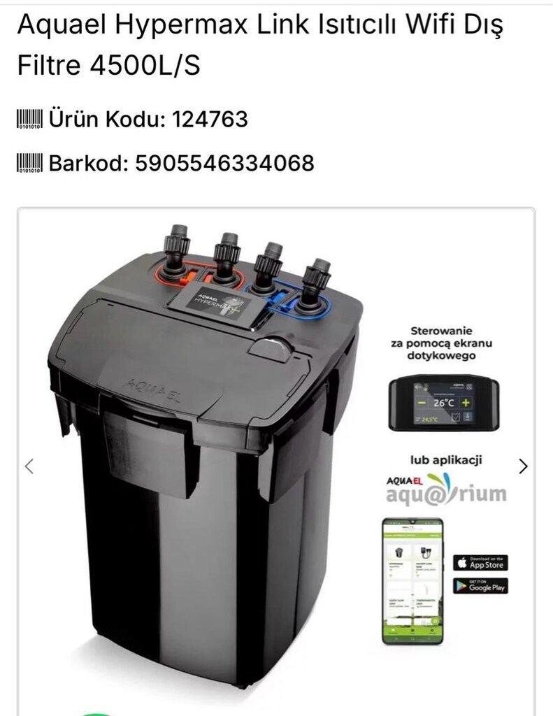 AQUAEL 4500 LİNK HYPERMAX WİFİ ISITICILI - 5