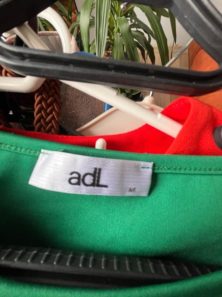 adL marka yeşil, belden peplum detaylı mini elbise - M beden - 3