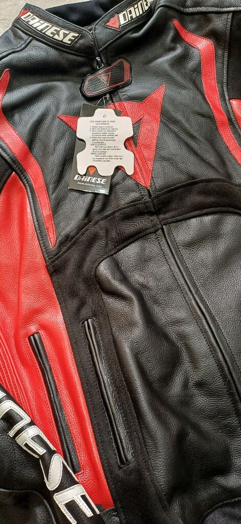 Dainese Deri Motosiklet Ceket - 5