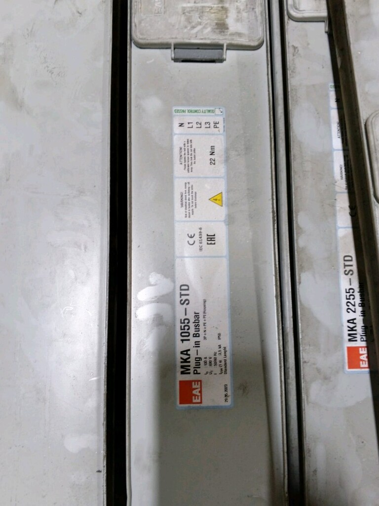 115 metre busbar EAE MKA 1055-STD - 2