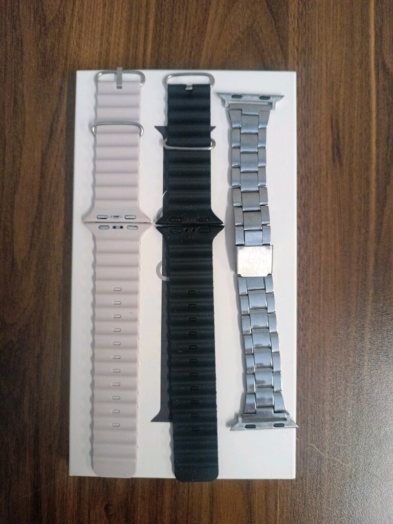 Ultra 3 replika Akıllı Saat – Kutulu, Şarj Aletli, 3 kordon - 2