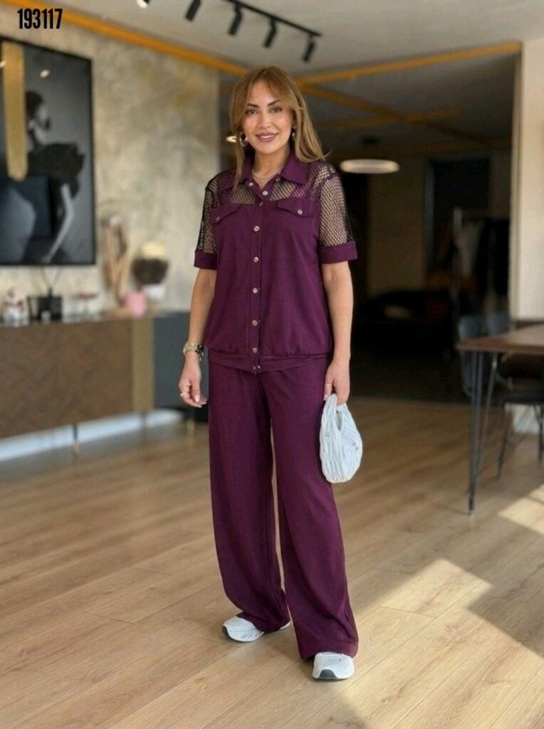 İLAN NO Y T 10 Y BAYANLARA MODAL KUMAŞ PANTOLON CEKET TAKIMLAR - 5