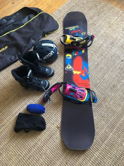 2.el snowboard takım.ihtiyaçtan