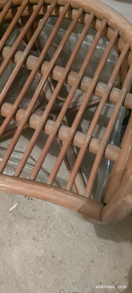 bambu iki adet sandalye - 2