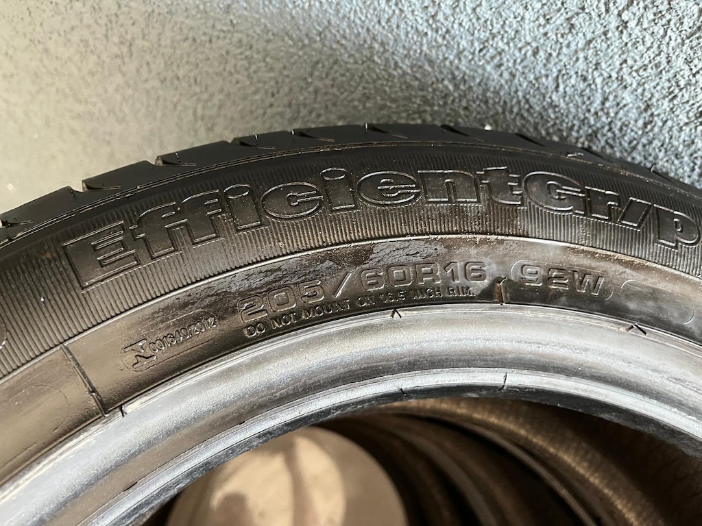 205 60 16 GOODYEAR YAZLIK TAKIM AZ KULLANILMIŞ - 8