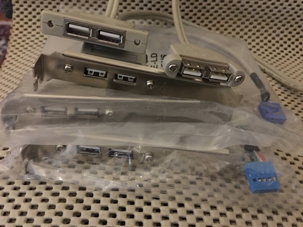 2 PORT USB 2.0 PCI ANAKART 9 PİN KASA İÇİ KABLO HUB ÇOKLAYICI - 6