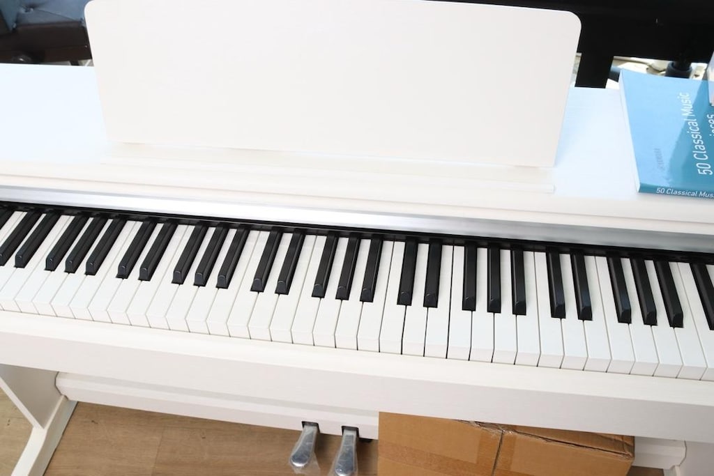 yamaha ydp 145 wh GARANTİLİ dijital piyano tabure acilmamis - 5