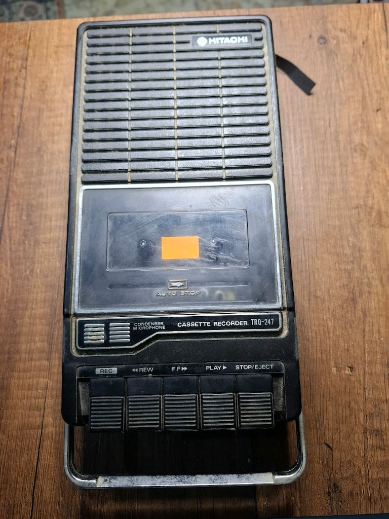 Antika Hitachi Kaset çalar - 4