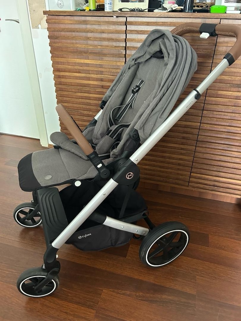 cybex balios s lux soho grey/ çok temiz/ faturalı/ adaptör hediyeli - 4