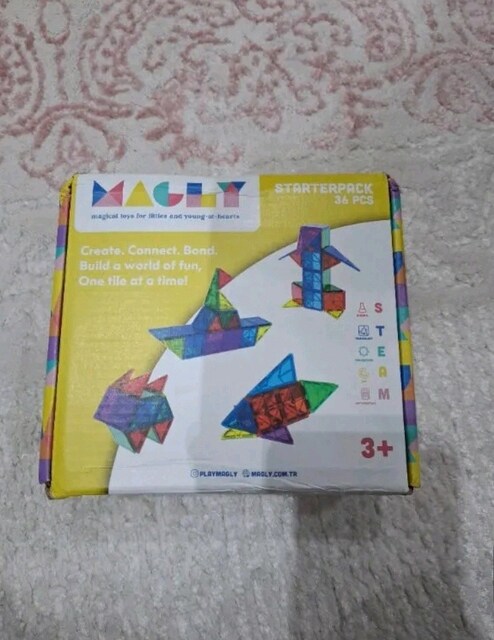 Magly manyetik yapı blokları 36 parça