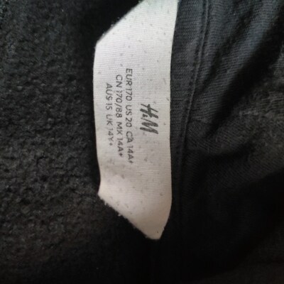 h&m kapşonlu m beden sweatshirt