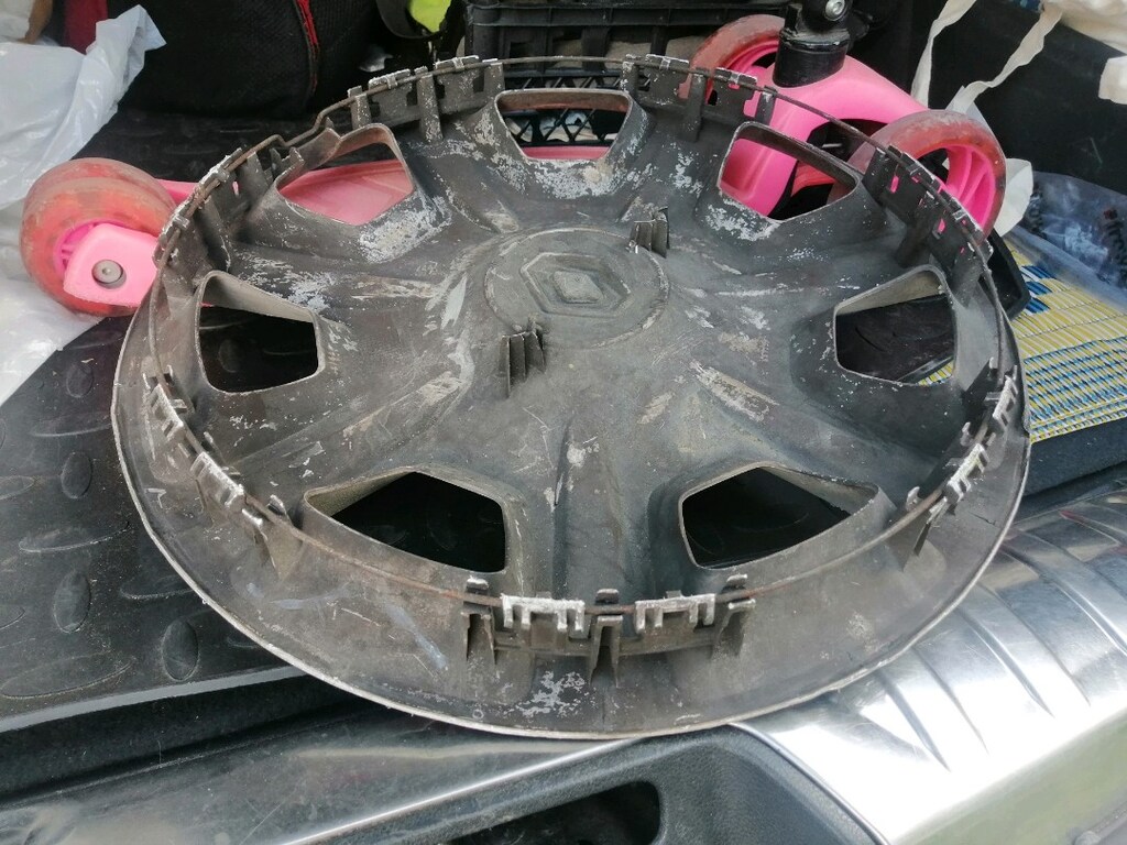 Renault jant kapağı tek adet iş görür kaybolanın yerine tak kullan - 3