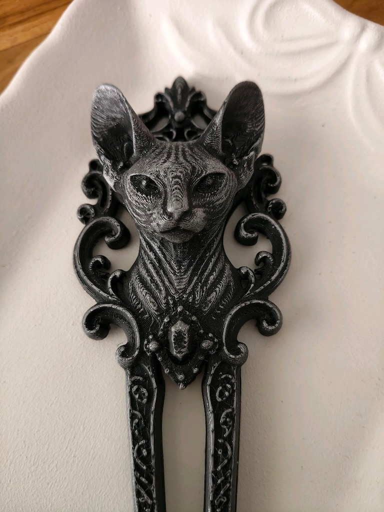 sfenks Kedi saç tokası - 2