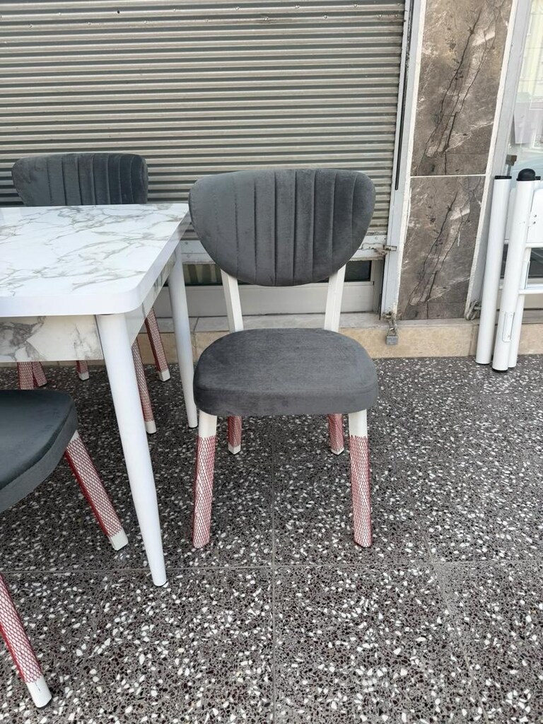 LÜX AÇILIR MASA 6 ADET SANDALYE TAKIMI - 4