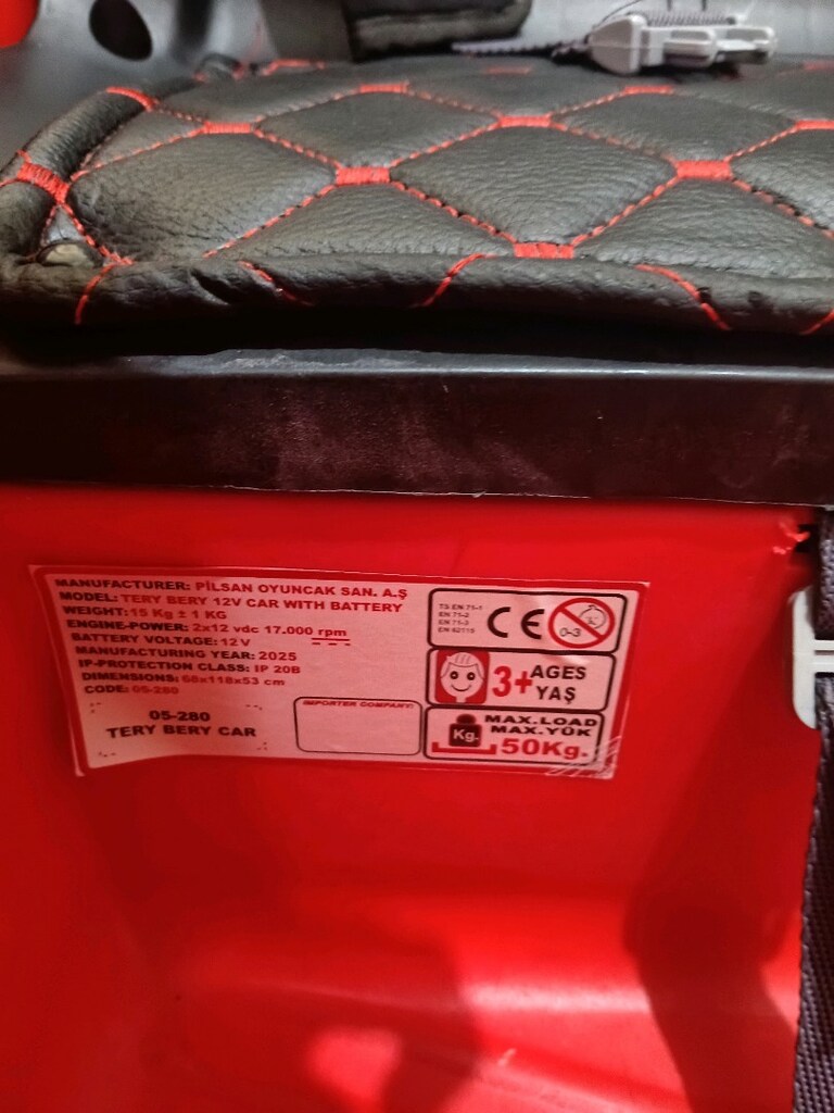 12 Volt Kumandalı Bluetoothlu Akülü Araba - 8