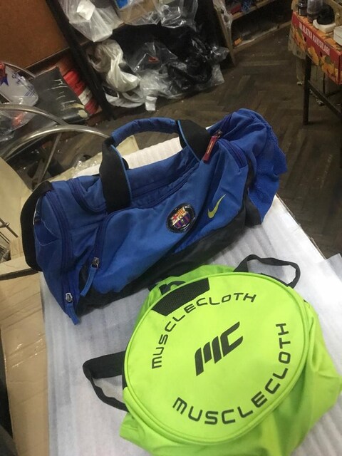 barcelona mc muscleclooth marka seyahat spor çanta gezi bagaj