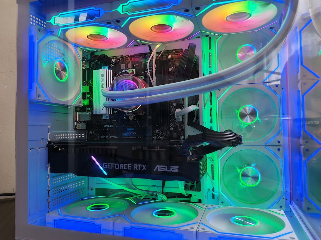 AMD RYZEN 5 DDR5 24GB RAM Lİ AKVARYUM KASA PC - 4