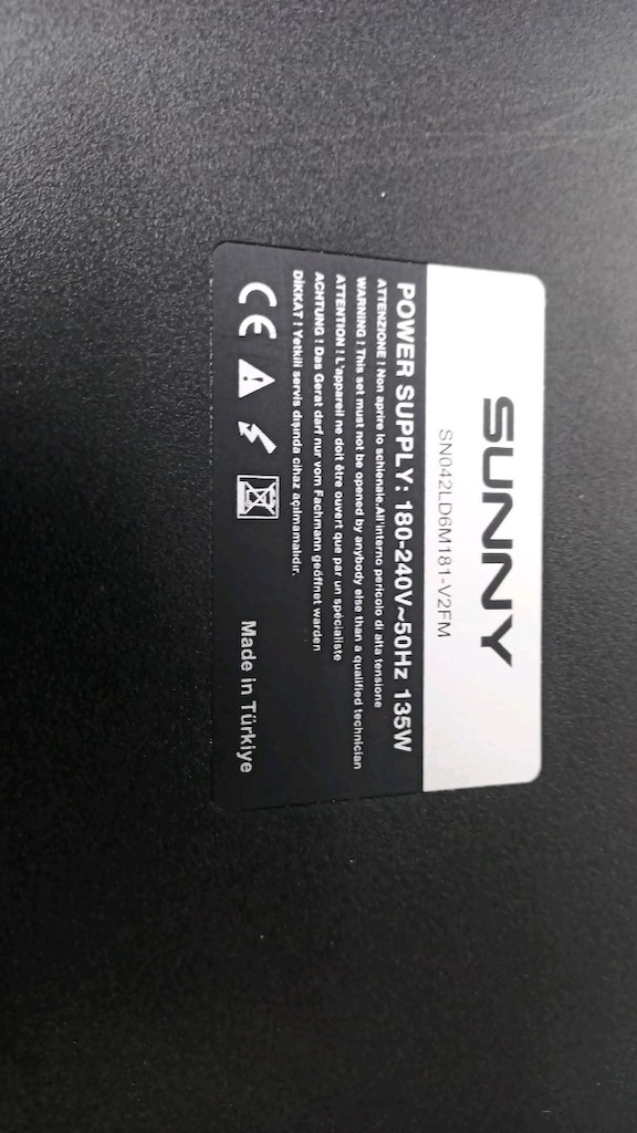 sunny sn042ld6m181.v2fm HD LED tv - 4